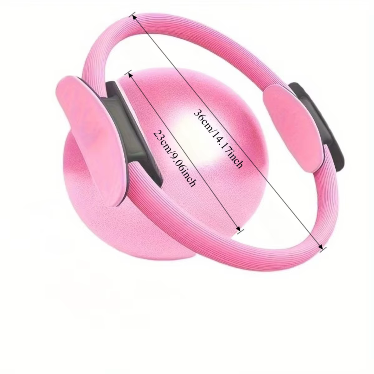 Ensemble de yoga mixte 2 pièces, ballon de Pilates souple de 9 pouces, kit essentiel de Pilates (unisexe) – Le ballon d'exercice idéal de petite taille