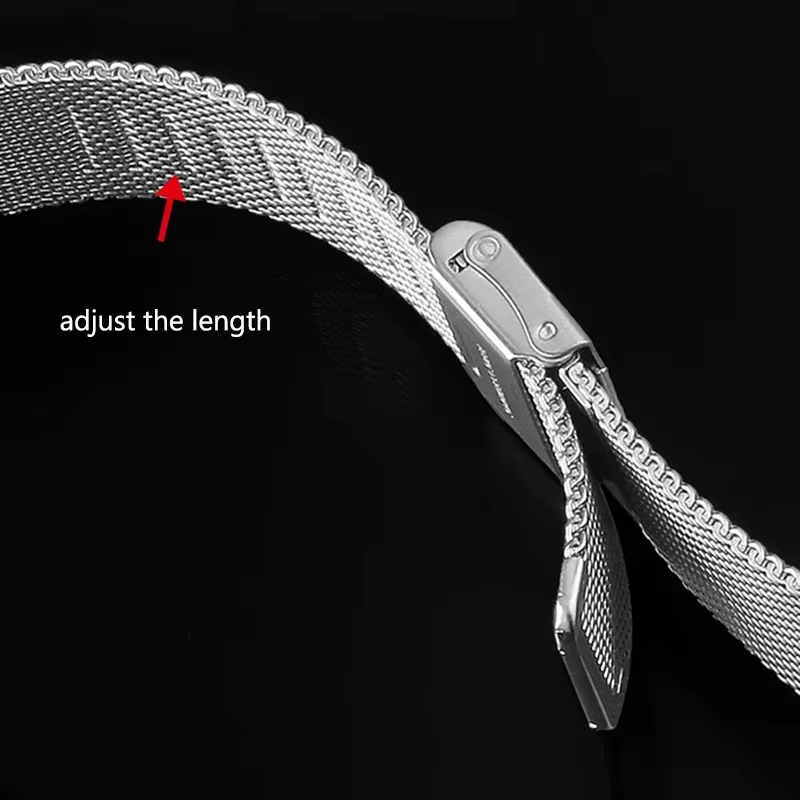 Bracelet de montre milanais en métal pour Xiaomi Redmi Watch 5 Active/5 Lite/3 Active/3 Lite