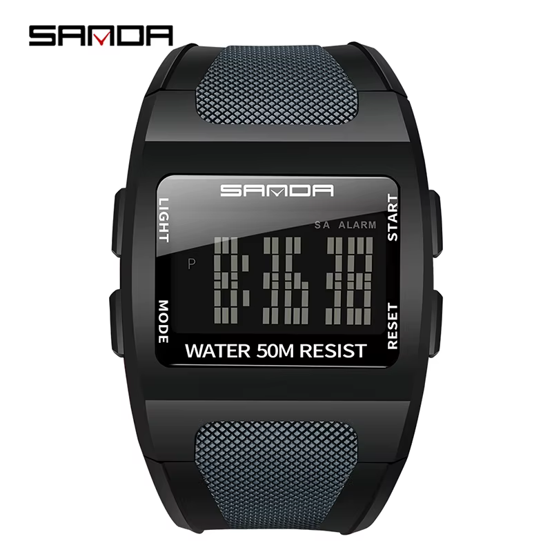 Montre numérique SANDA 222 pour hommes