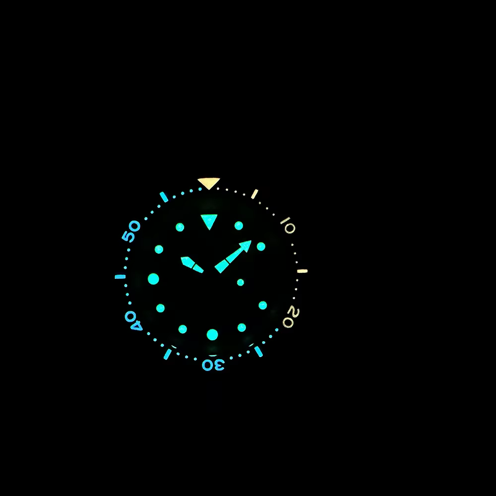 Montre de plongée automatique STEELDIVE SD1975C avec cadran jaune de 47