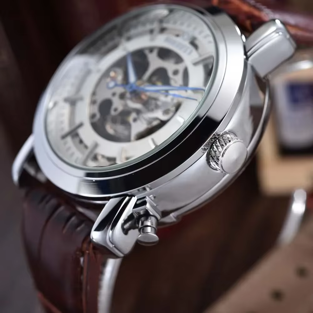Montres en cuir PU pour hommes