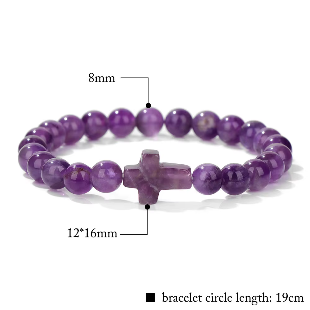 Bracelet en Pierre Naturelle Multicolore pour Homme et Femme