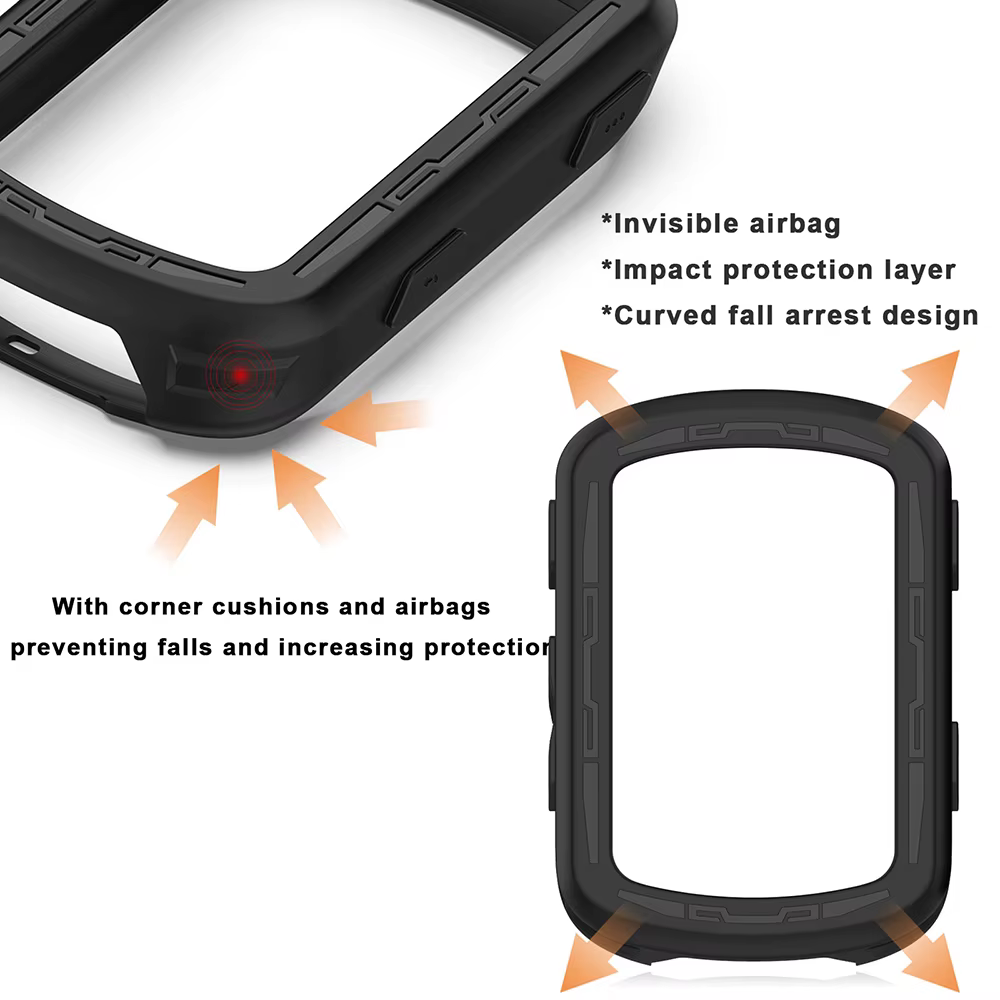 Juste de protection solaire et 3 films en verre pour Garmin Edge 540
