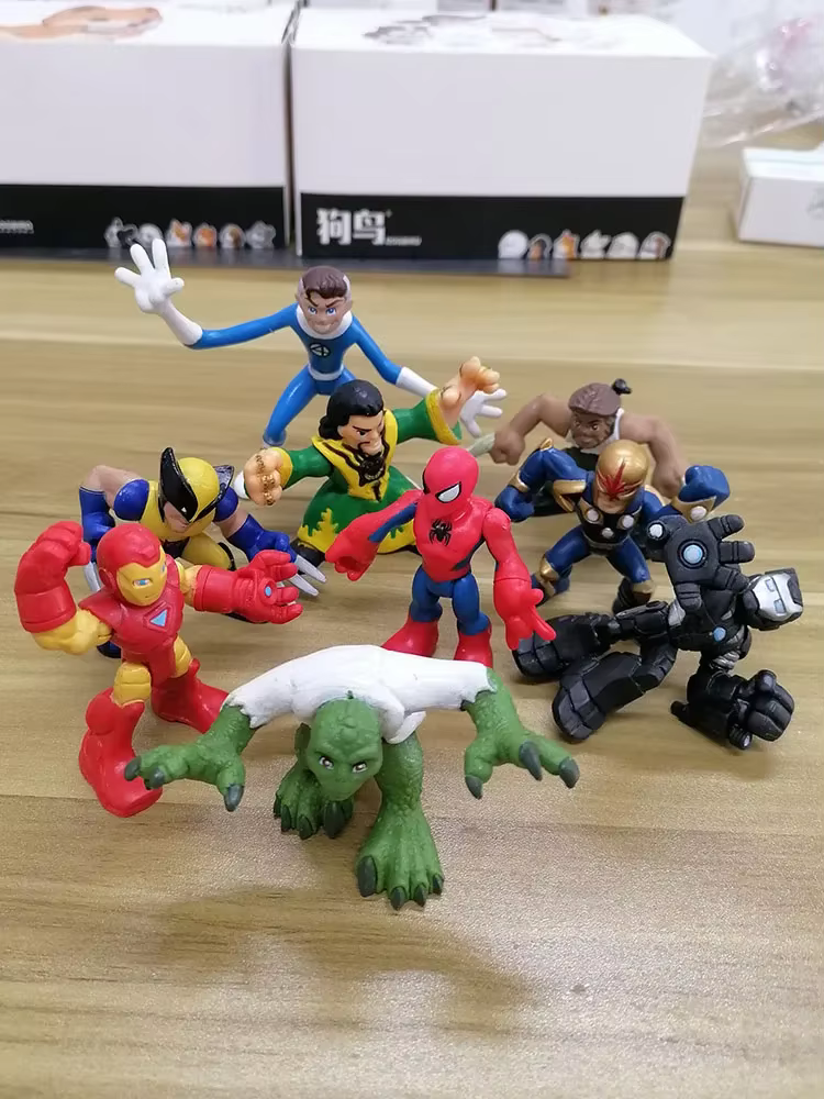 Figurine d'action Marvel Lizard Ironman X-Men Marvesslegends Curt Connors Wolverine Nova, collection de jouets, cadeau d'anniversaire