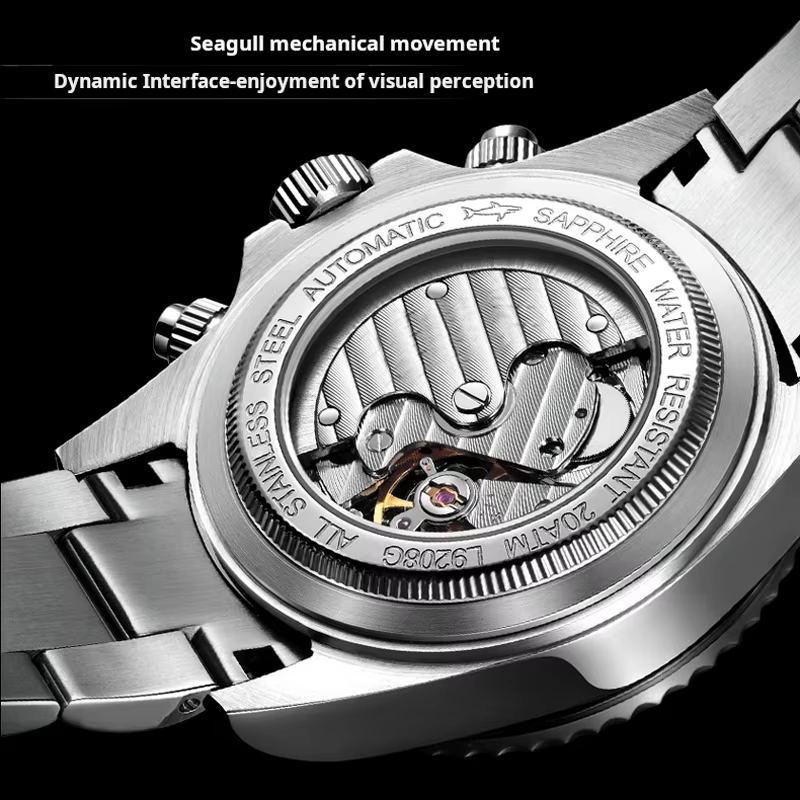 LOREO – montre mécanique automatique pour hommes