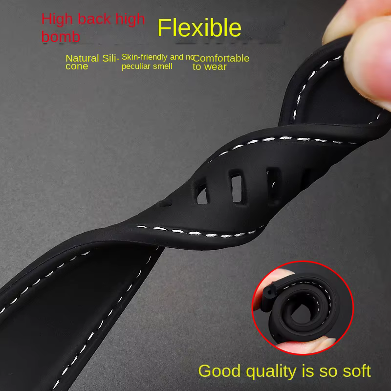 Bracelet de montre de sport en silicone