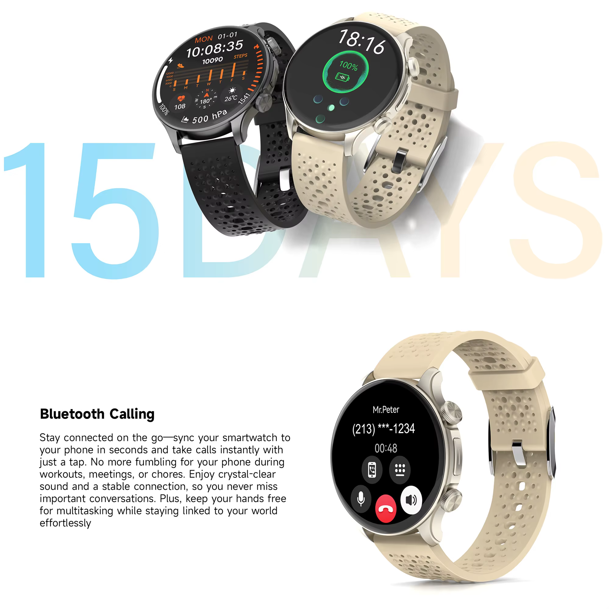IMIKI HOLO 2 Pro 1.6 "AMOLED HD affichage Smartwatch 5ATM étanche GPS Bluetooth appels téléphoniques ultra-mince sport montres intelligentes