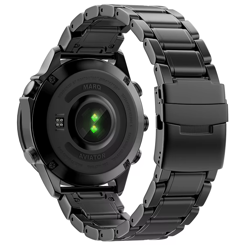 22 26mm titane Marq aviateur Bracelet de montre à ajustement rapide pour Garmin Fenix8 47mm 51mm 6Pro/5XPlus/Instinct2X