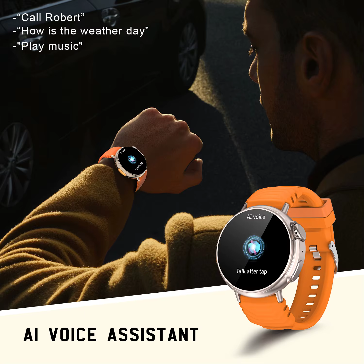 Montre connectée Ultra avec écran HD de 1