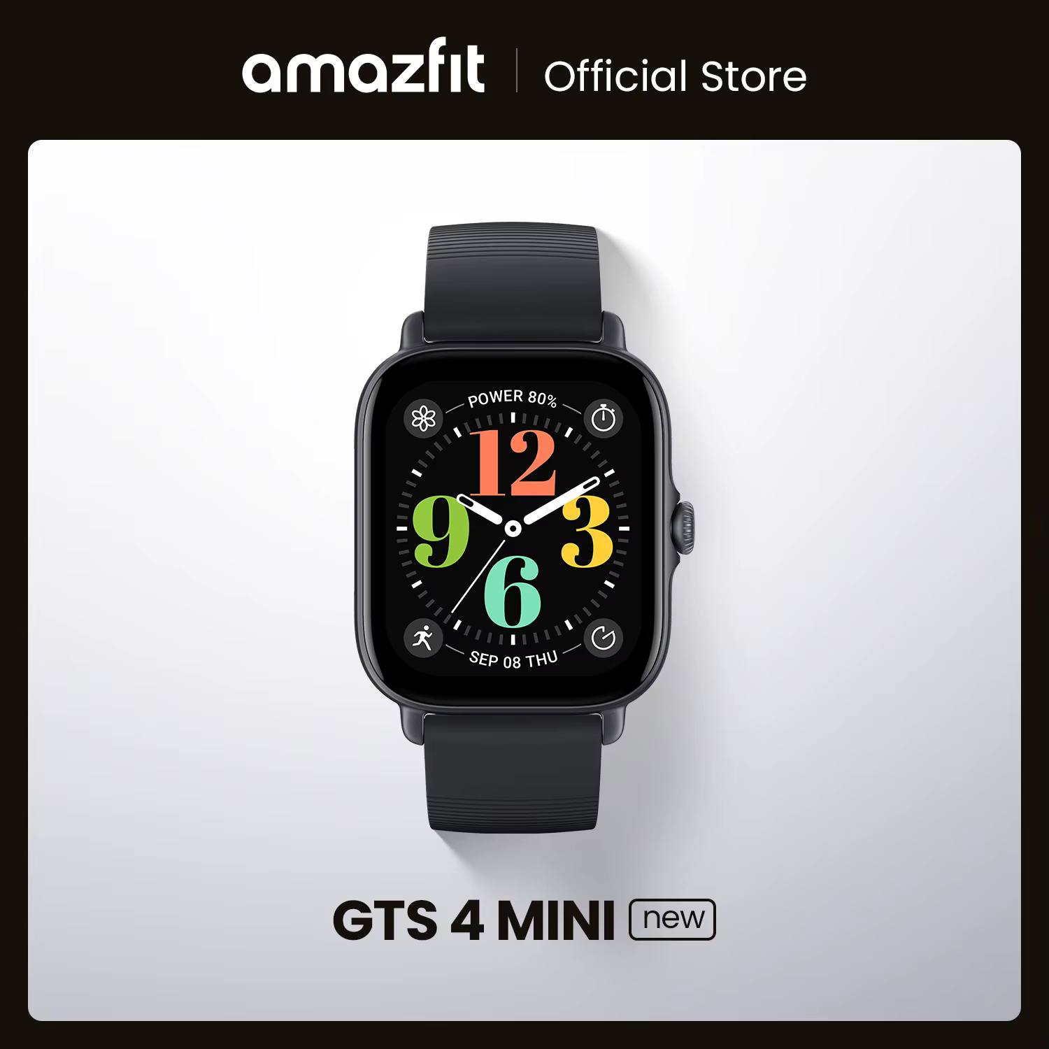 Amazfit-GTS 4 mini new Smartwatch avec Alexa