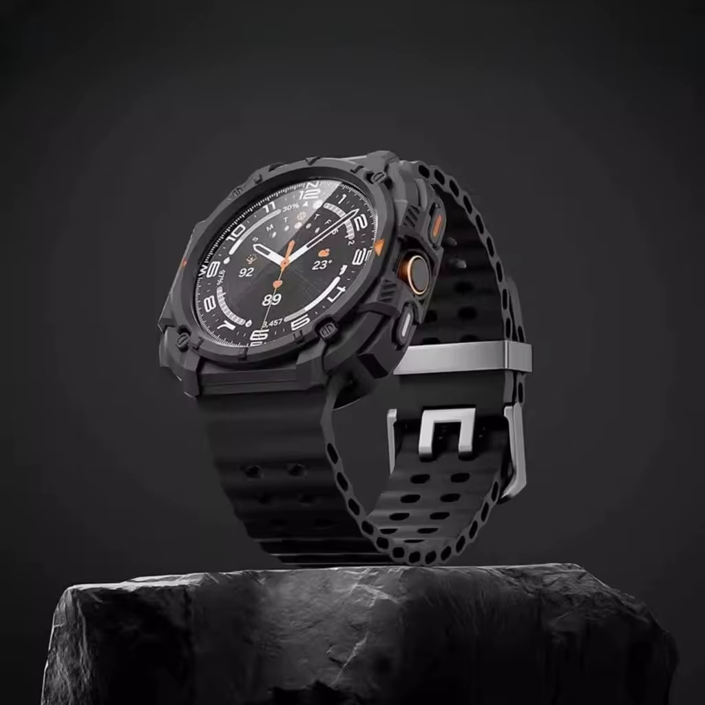 Nouveau boîtier blindé + Bracelet pour Samsung Galaxy Watch Ultra(2025) 47mm Ultra(2024)