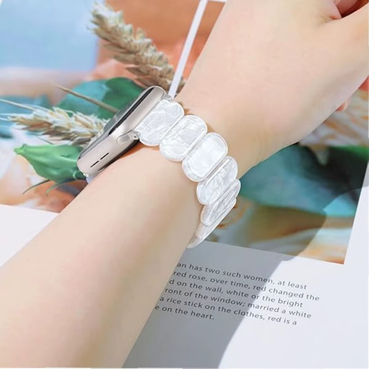 Bracelet de montre en résine pour Samsung Galaxy Fit3 SM-R390