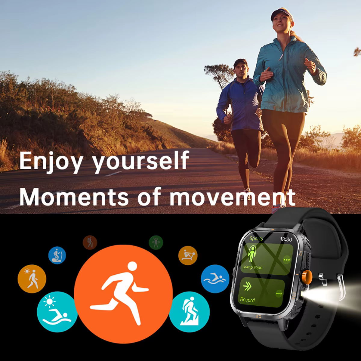 Nouvelle Montre Connectée 2026 avec Appel Bluetooth Sans Fil