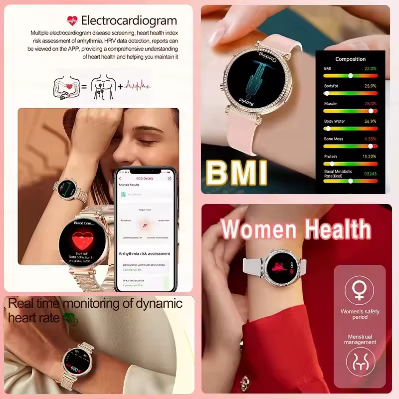 Montre connectée intelligente pour femmes
