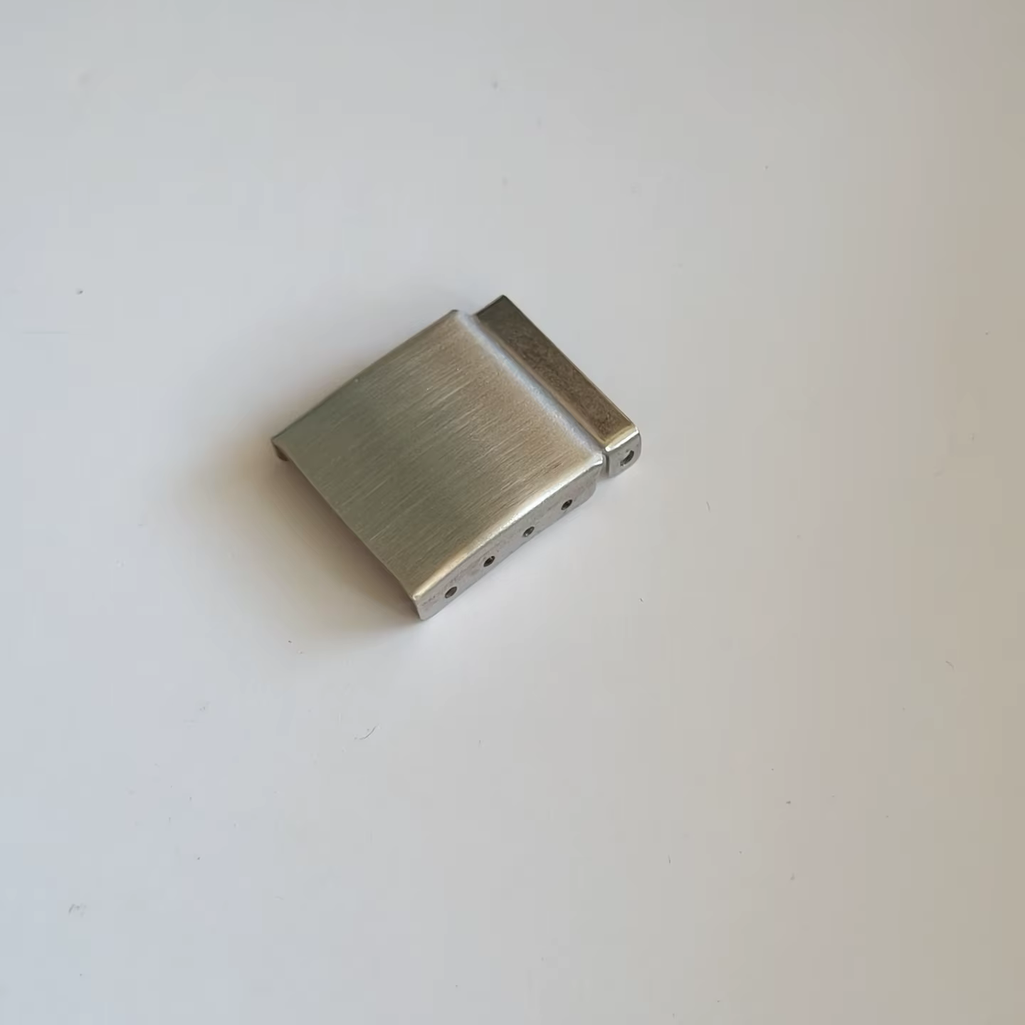 Extension de bracelet de montre couleur argent avec fermoir à maillons de 12 mm à 24 mm pour boucle