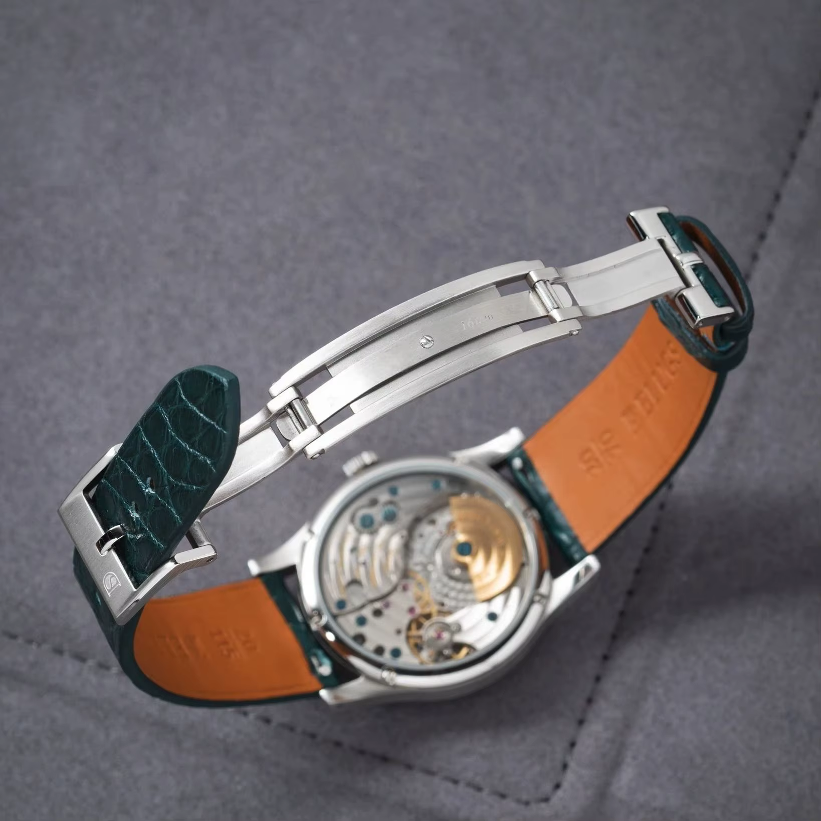 Fermoir déployant à ressort de qualité supérieure pour montres Delug 16mm 18mm 20mm