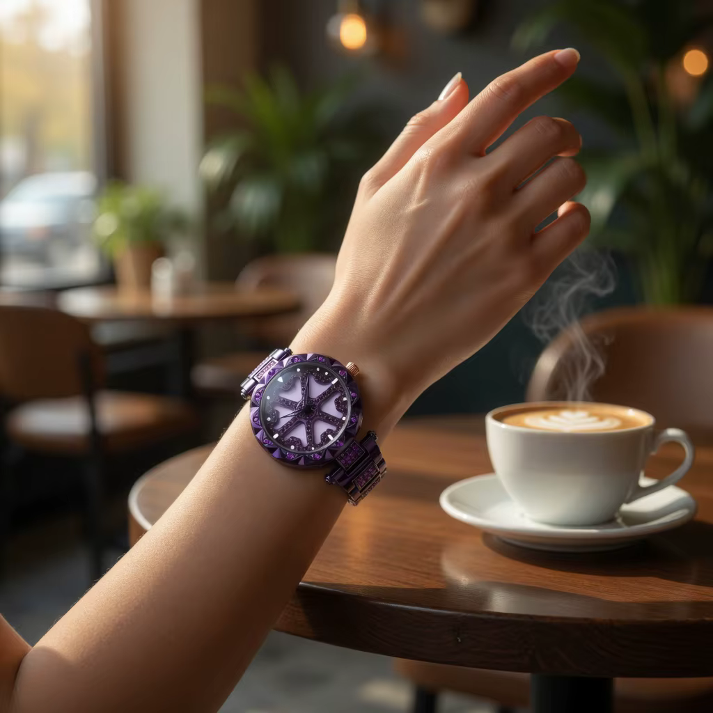 Montre à quartz Binda de luxe pour femme