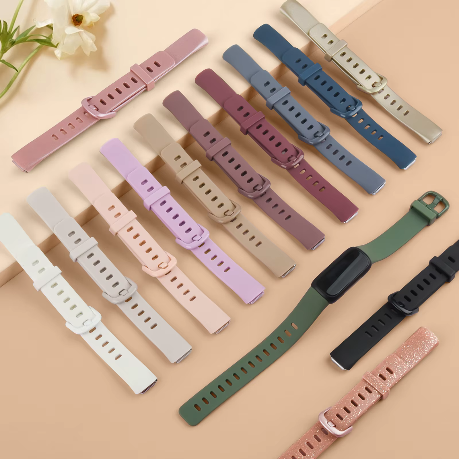 Bracelet en Silicone souple pour Fitbit Inspire 3/Inspire 2