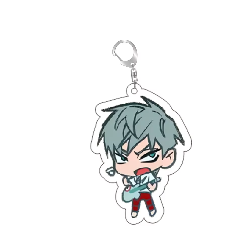 Porte-clés Chibis de scène Alien, Luka Ivan jusqu'à Mizi Hyuna Sua, accessoires de jeu, pendentif pour sac à dos, accessoire bijoux cadeau