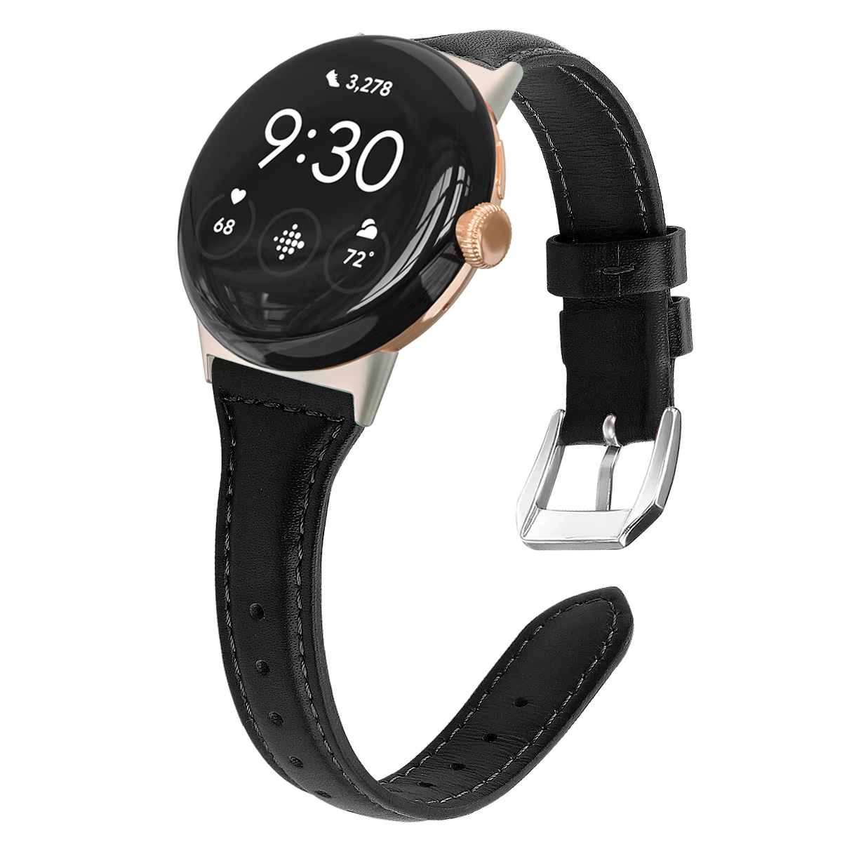 Bracelets en cuir pour Google Pixel montre femmes hommes bracelet