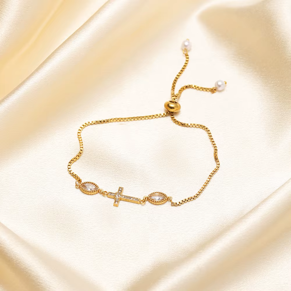 Lot de 3 connecteurs de bracelet en acier inoxydable