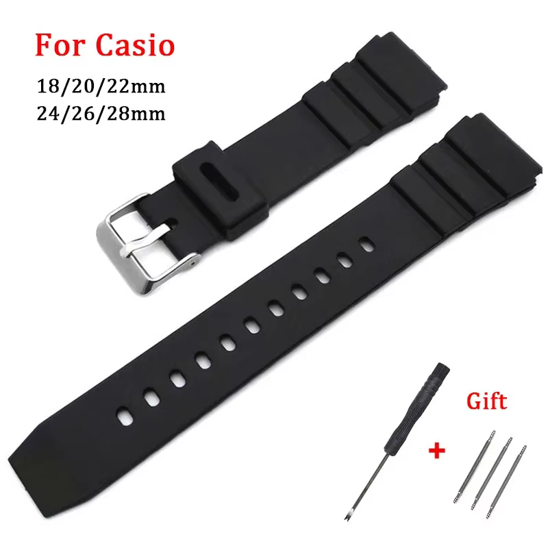 Bracelet en silicone pour mol 18mm 20mm 22mm 24mm 26mm 28mm