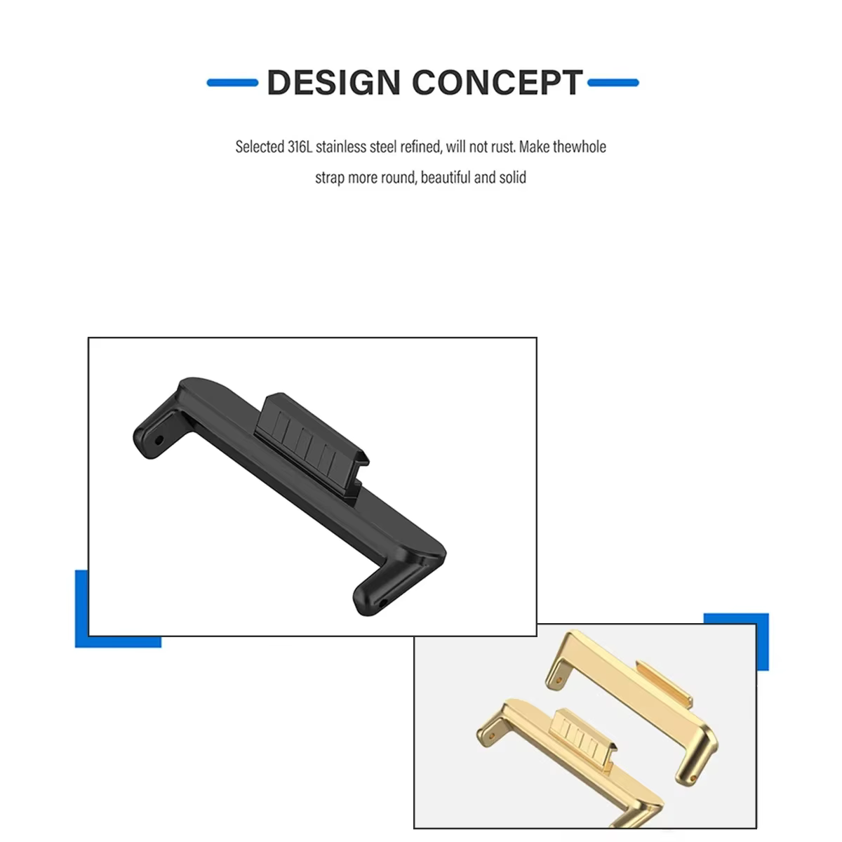 1 paire d'adaptateurs pour Huawei Watch Fit5Pro 5 Fit4
