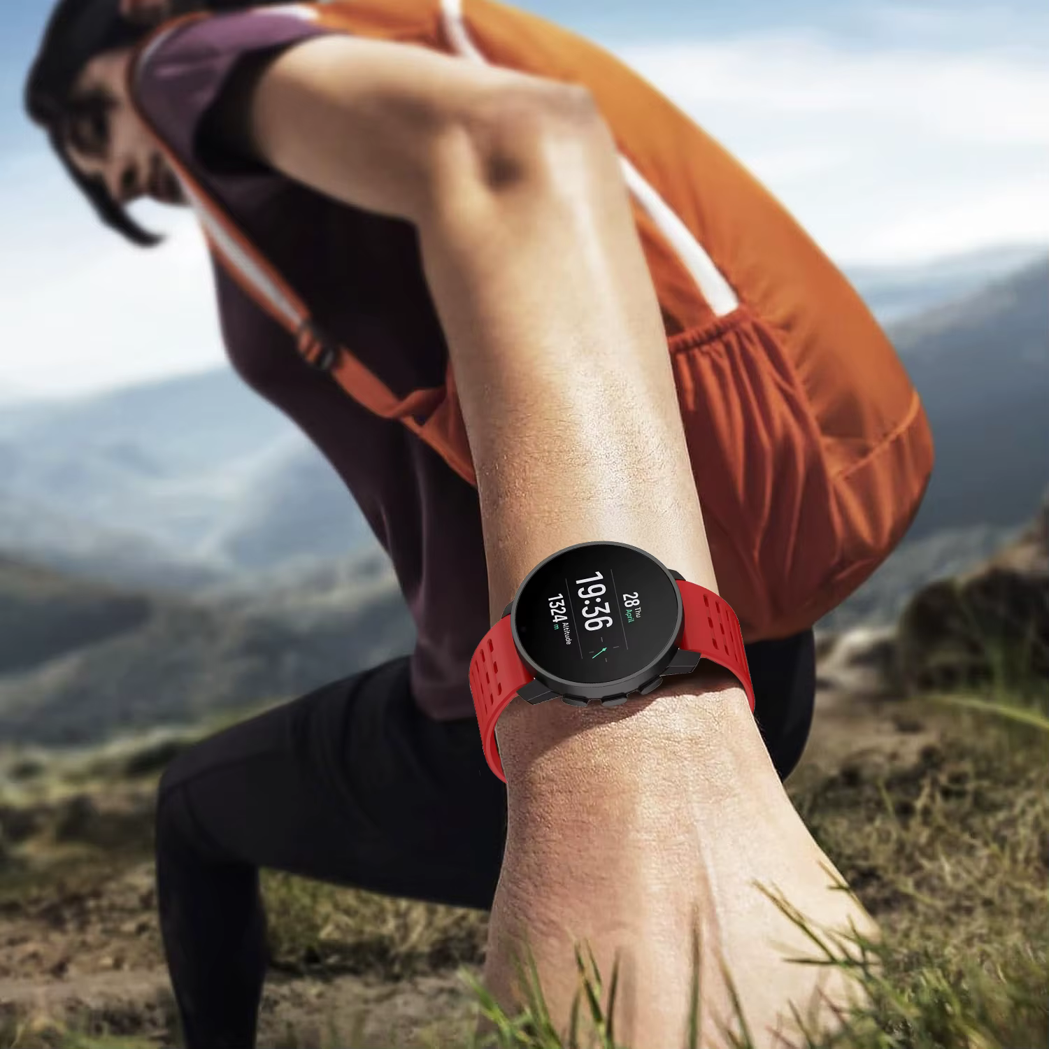 Bracelet de sport en Silicone pour Suunto 9 Peak Pro/Vertical/Suunto 5/Peak Comfort