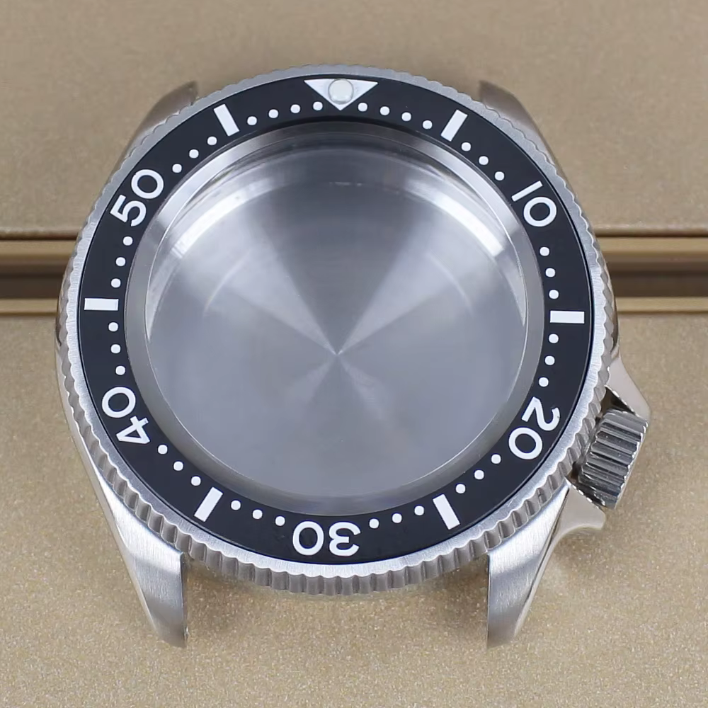 Acier inoxydable 3.8 SKX Mod 38mm boîtier de montre saphir pour Seiko NH35 NH36 NH38 NH34 4R36 mouvement 120 clics