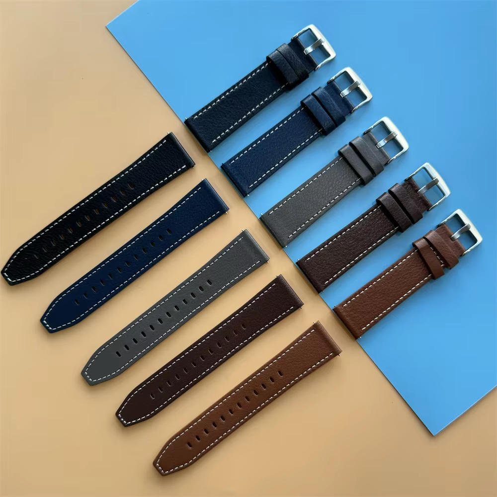 Bracelet de montre intelligente en cuir