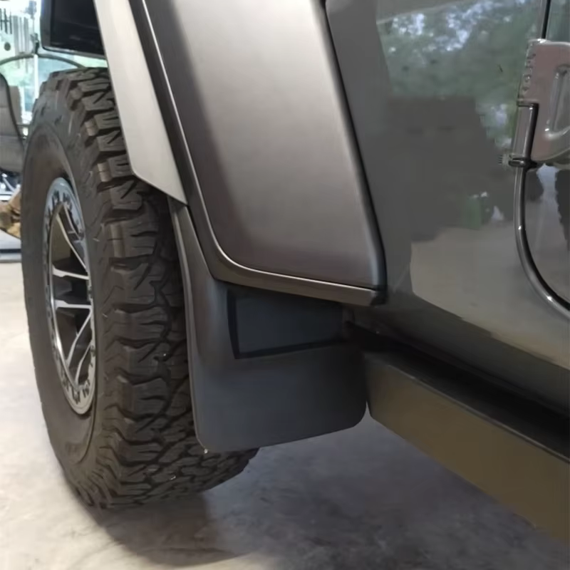 Garde-boue de roue de voiture garde-boue de protection de roue avant arrière garde-boue pour Jeep Wrangler JL 2018-2024 accessoi