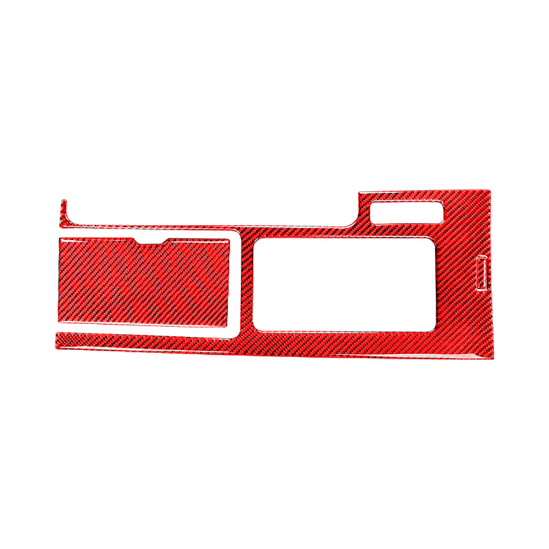 Accessoires pour Ford Mustang 2009-2014, panneau de console centrale de voiture, boîte de vitesses, autocollant décoratif, garniture intérieure en fibre de carbone