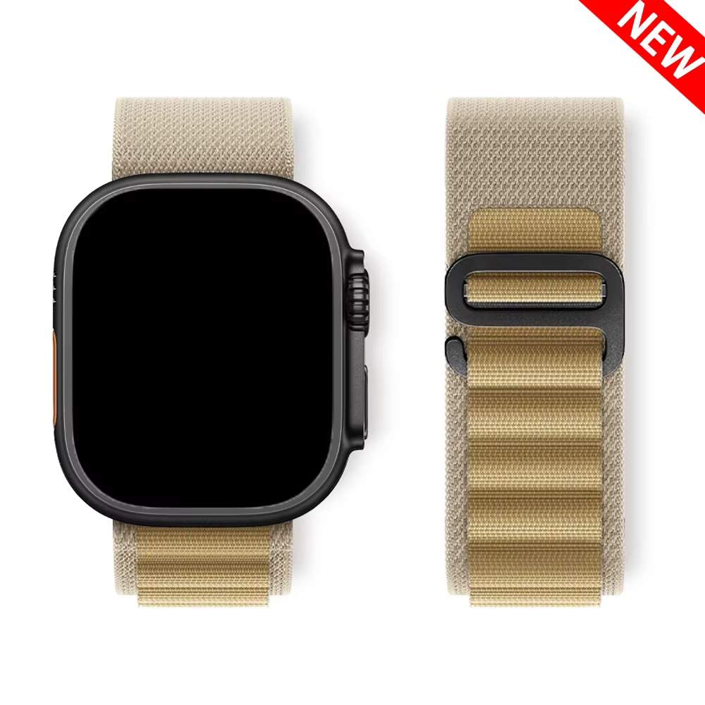 Boucle alpine pour bracelet de montre apple ultra 2 49mm série 10 46mm 42mm 40-44mm 45mm 41mm