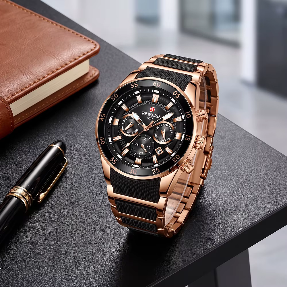 Montres de sport pour hommes à grand cadran