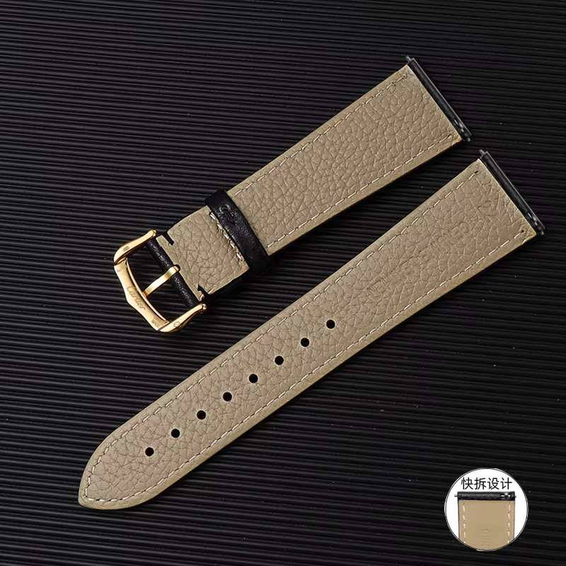 Bracelet de montre en cuir véritable