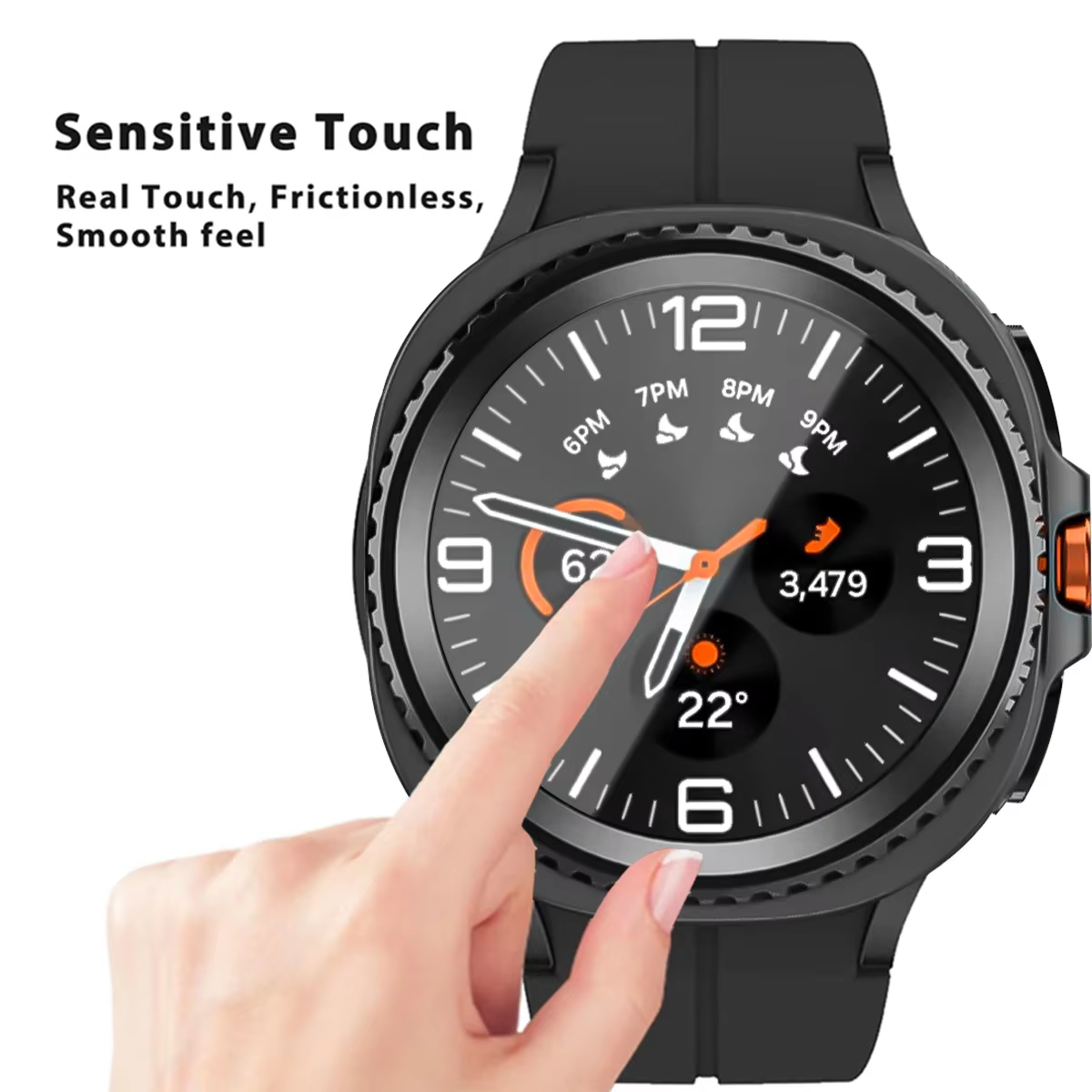 Verre trempé 9H pour Samsung Galaxy Watch 4 5 6 7 8 40/44mm Classic 42/46mm Watch7 Watch8 44 40mm