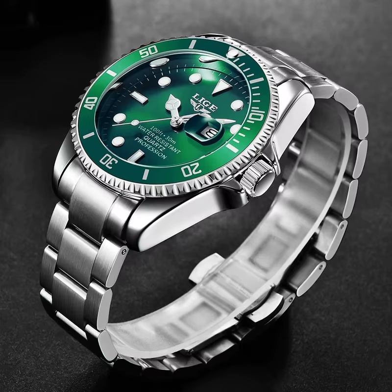Montre de plongée étanche pour homme