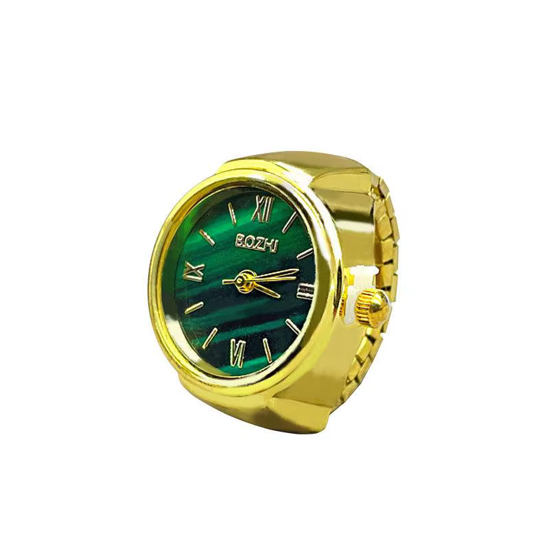 Montre Bague à Doigt Tendance : Accessoire de Mode Créatif