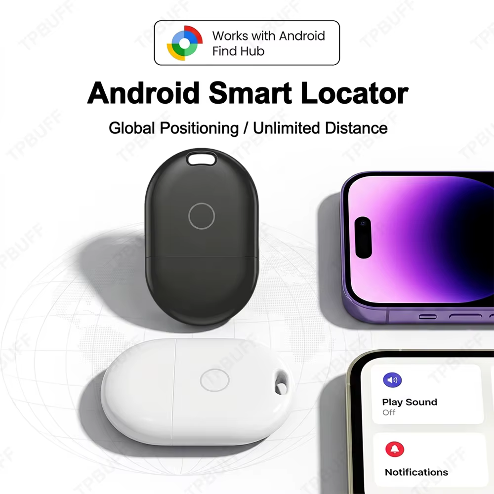 Traceur GPS Android, localisateur GPS, traqueur de localisation GPS, balise sans fil, localisateur de portefeuille, anti-perte, localisateur GPS pour Android