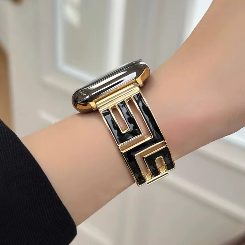 Bracelet croisé en spirale pour Bracelet de montre Apple Ultra 2 49mm 38 40 41 42 44 45 46mm, Bracelet en métal série IWatch 10 9 8 7 6 SE 5 4 3
