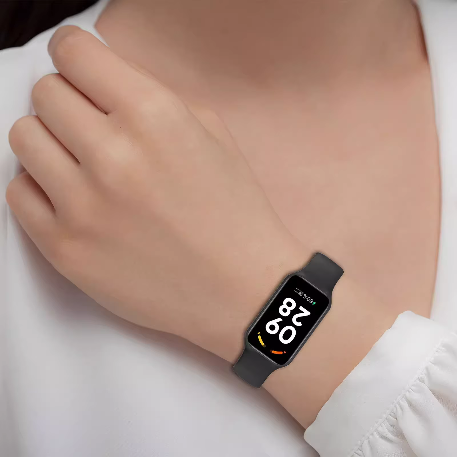 Bracelet de remplacement en silicone pour Xiaomi Smart Band 8
