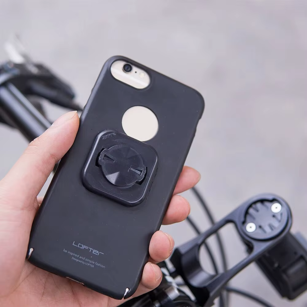 Support de siège de téléphone arc-en-ciel pour ordinateur de vélo de route VTT