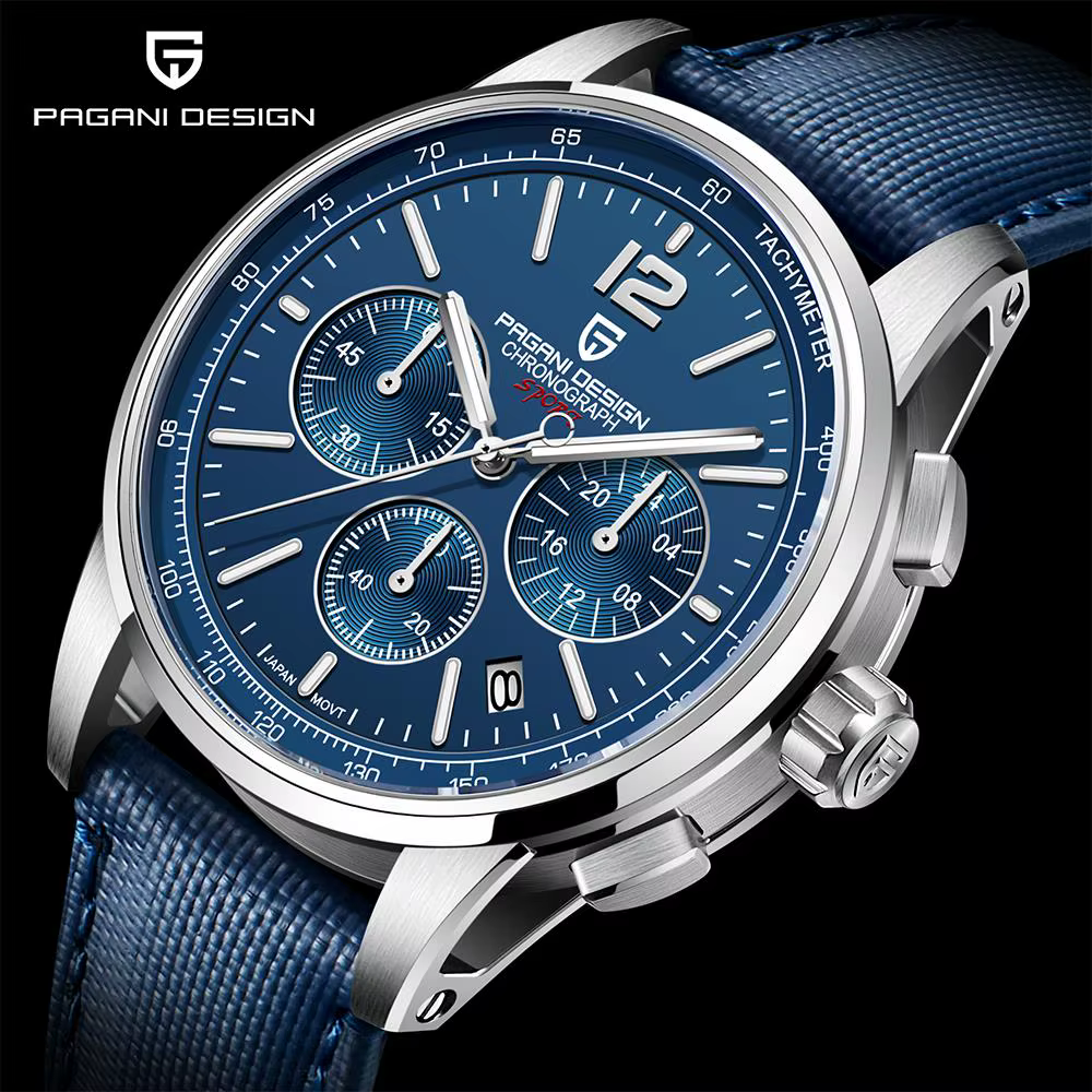 Wildani Design-Montre de sport à quartz pour homme