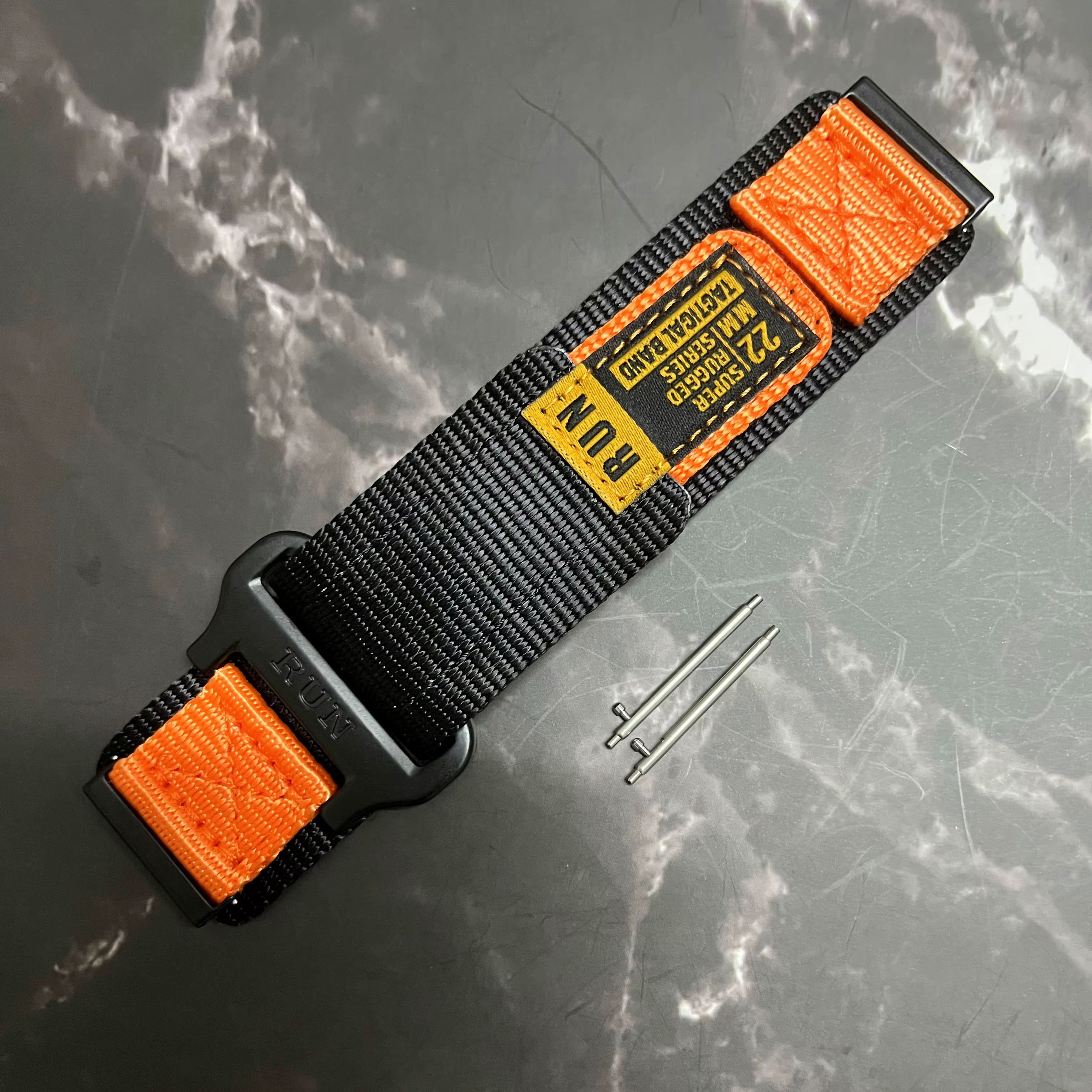 Suunto 24mm Bracelet à boucle en Nylon pour Suunto7/9/9baro/Spartan Sport