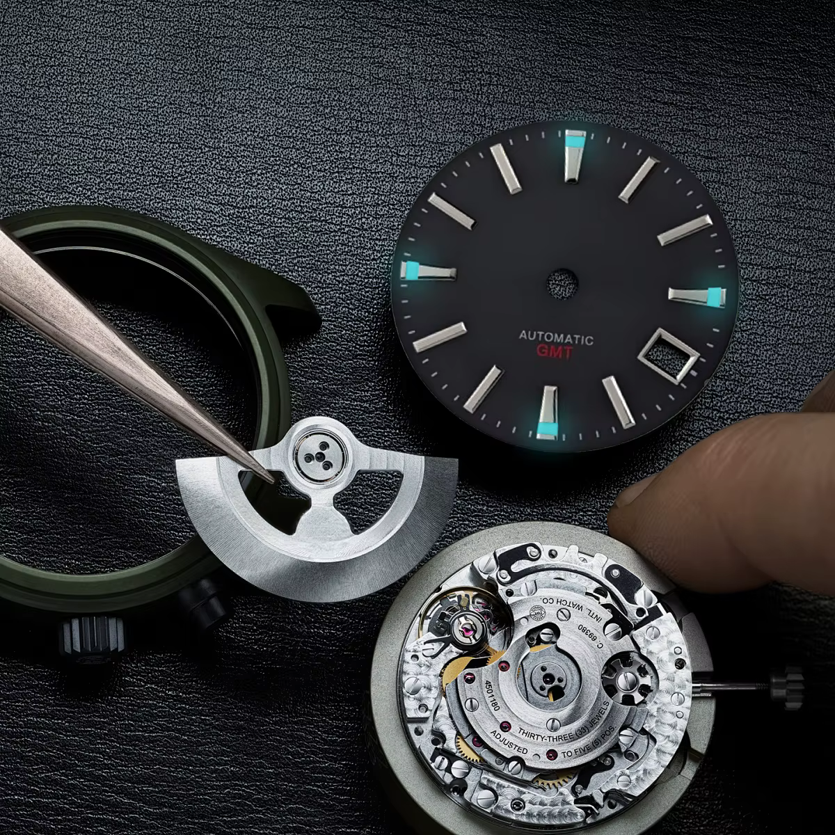 Pièces de modification de boîtier BGW9 pour Grand Seiko NH35/36/34 28