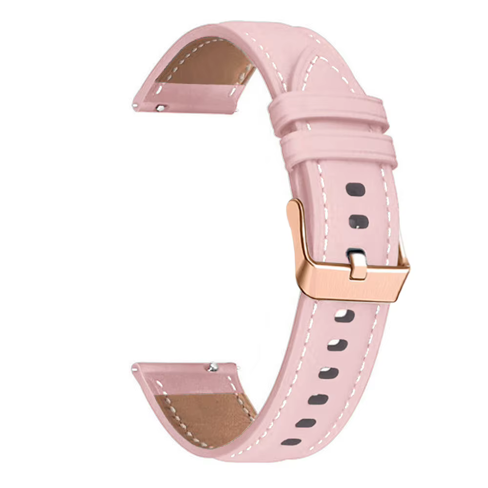 Bracelet en cuir de 20mm pour Garmin Vivomove Style HR Sport tendance