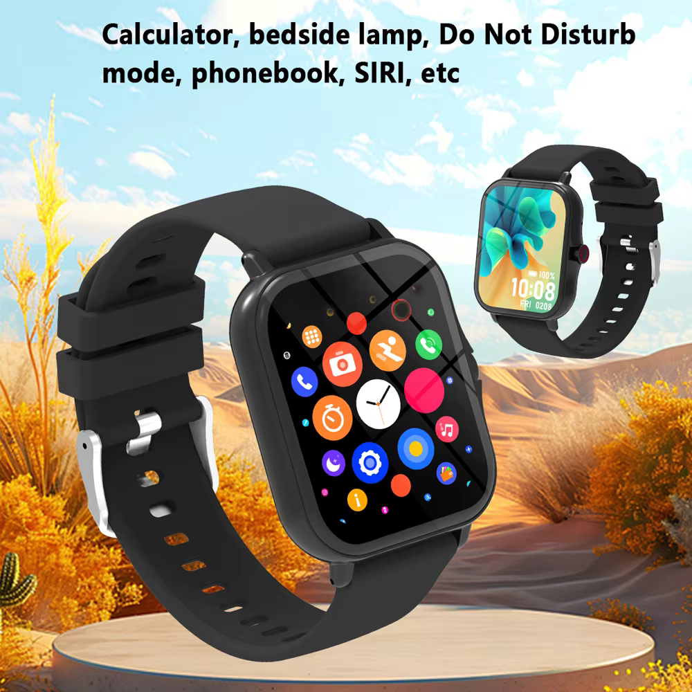 Montre connectée avec écran HD de 1.83 pouces