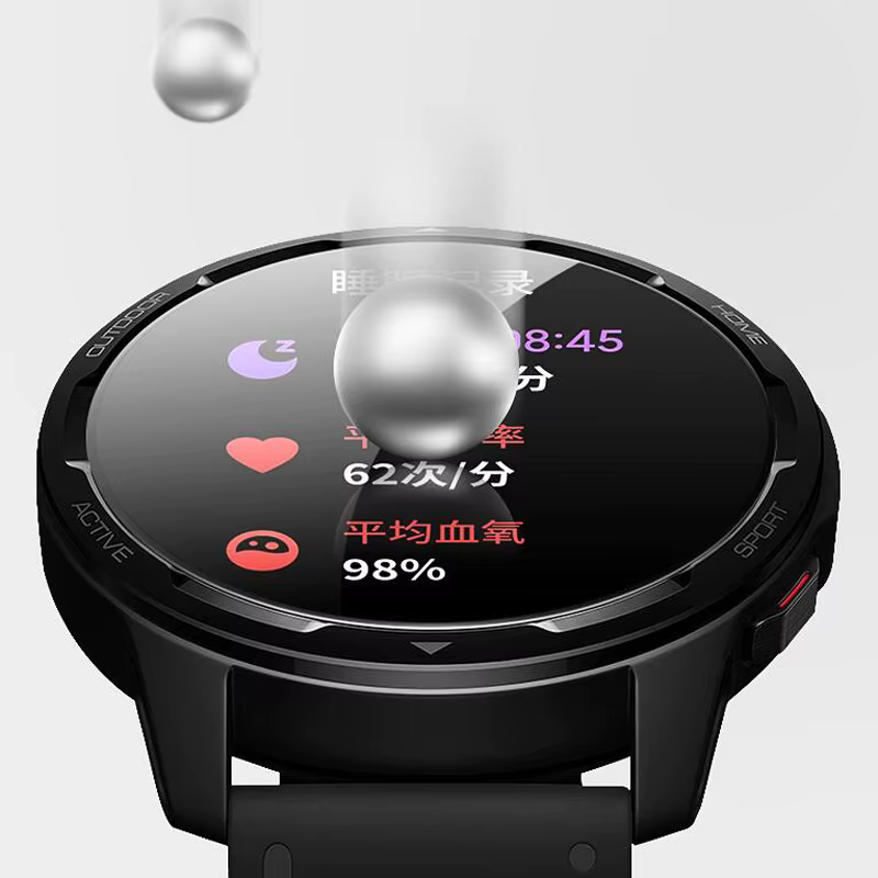 Film de protection en verre trempé dur pour montre connectée Suunto Race/Race S/2