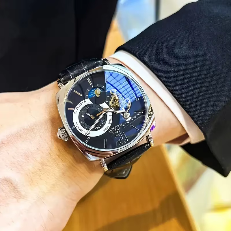 Montre mécanique pour homme rétro | Élégant