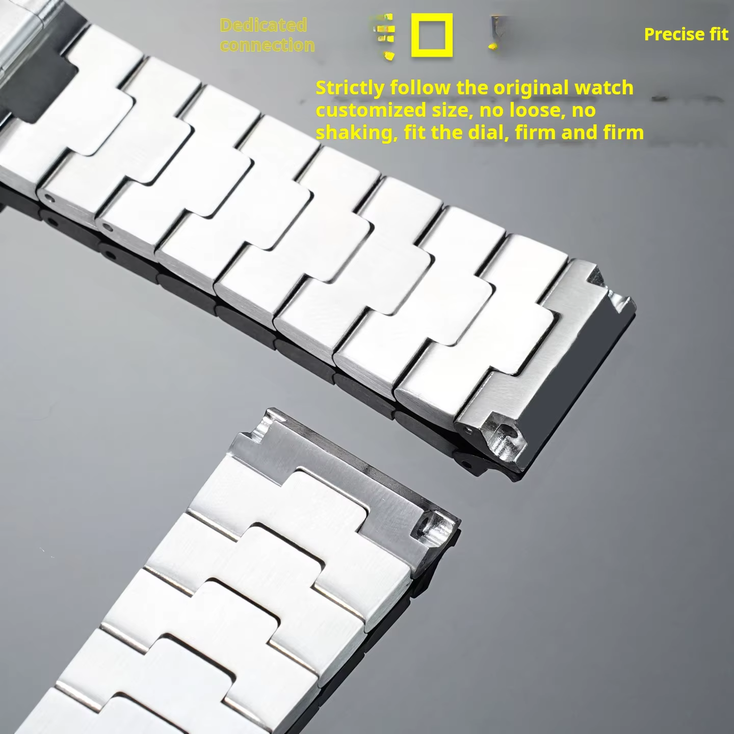Bracelet en acier de haute qualité 316L